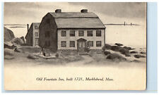 1908 Old Fountain Inn Marblehead Massachusetts MA Unposted Antique Postcard picture