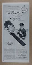1957 LeCoultre Master Mariner Chronometer vintage print Ad picture