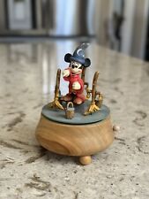 Vintage Disney Anri Music Box The Sorcerer's Apprentice Mickey 716/2500 Working picture