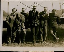 GA35 Early 1900s Original Underwood Photo AIRPLANE OFF TO HUNT PYGMIES Explorers picture