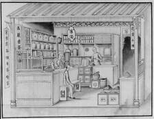Photo:Interior of Chinese Tea Merchant's Ship,c1800,Store picture