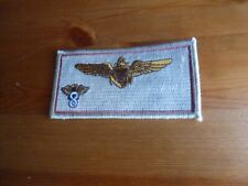 CVW-8 USS NIMITZ Aviator Nametag Patch Carrier Wing F-14 Tomcat F/A-18E Hornet picture