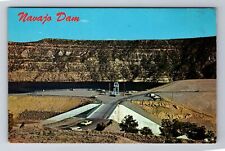 Northwestern NM-New Mexico, Navajo Dam, Antique Vintage Souvenir Postcard picture
