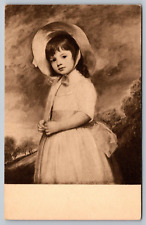 Postcard Miss Willoughby by Romney National Galley of art D.C picture