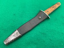 💯1880-1906 ALFRED WILLIAMS SHEFFIELD BOWIE KNIFE w/ Stag Handle EBRO picture