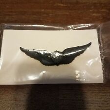 GENUINE US MILITARY SUBDUED INSIGNIA BADGE QUAL AIRCRAFT CREWMAN AVIATION VIETN picture