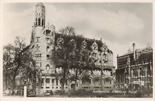 American Hotel, Amsterdam, B&W Vintage PC Posted 1950 picture