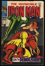 Iron Man #2 VG+ 4.5 1st Appearance Demolisher 1st Janice Cord Marvel 1968 picture