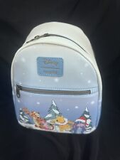 Loungefly Disney Winnie The Pooh Friends Holiday Mini Backpack - NEW With Tags picture