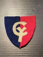 Reproduction WW1 US Army 38th Infantry Division Cyclone Shoulder Patch 280 picture