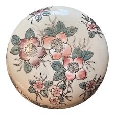 Vintage Grandmillenial Chinoiserie Trinket Dish With Lid picture