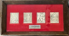 1974 Hamilton Mint Norman Rockwell’s “ Four Freedoms” .999 silver picture