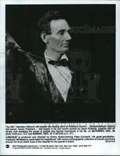 1992 Press Photo Abraham Lincoln as featured on 