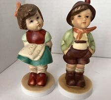 Vintage 2 Hummel Like Dutch Boy & Girl Figurines picture