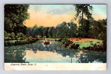 Cedar Point OH- Ohio, Lagoons, Antique, Vintage Postcard picture