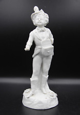 Antique 1854-1900 Ernest Bohne & Söhne German Porcelain Figurine of Boy DAMAGED picture