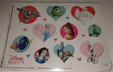 Disney Movie Club C0217VDC 2017 Valentine Day Cards Stickers DMC picture