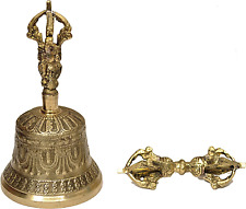 Tibetan Buddhist Meditation Bell and Dorje Set picture