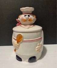 Vintage Made In Japan Proud Chef Ceramic Cookie Jar picture