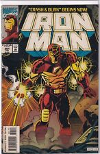 Iron Man #301 Crash & Burn Marvel Comics (1994) Len Kaminski Kevin Hopgood picture