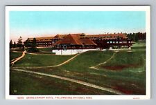 Yellowstone National Park WY-Wyoming, Grand Canyon Hotel, Vintage Postcard picture