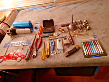 Vintage Junk Drawer Lot Tools, Knifes, And Misc Hardware HUGE LOT picture