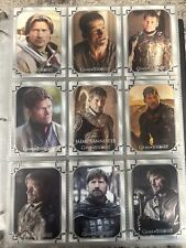 Game Of Thrones Iron Anniversary Series 1 Jaime Lannister 9 Card Set picture