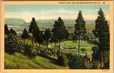 Delaware Water Gap PA-Pennsylvania, Giant's Foot, Vintage Postcard picture