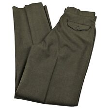 US Marine Corps 1971 Vietnam Trousers Serge Green Wool Type II Class 6 32x36 picture