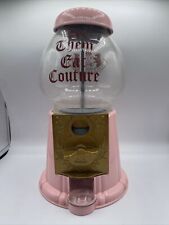 Vtg Juicy Couture Pink Let Them Eat Couture Gumball Machine 11