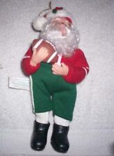 VINTAGE HOLIDAY CREATIONS  CHIRTMAS SANTA CLAUS FIGURINE tree Ornament picture
