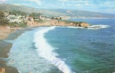 Laguna Beach California Crescent Bay Vintage Postcard Unposted picture