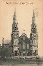 Church of Saint-Germain-de-Grantham Quebec QC Canada c1910 Postcard picture
