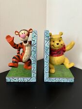Rare and retired Jim Shore Disney Traditions Tigger and Winnie the Pooh Bookends picture