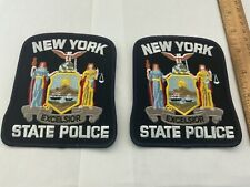 New York State Police  collectable Patch Set 2 pieces picture