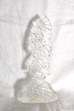 Vintage Premier Handcut Crystal Perfume Bottle Made In Czechoslovakia 1920's picture