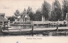 Seattle WA Lake Washington Madison Park c1907 Rose Marr Vtg Postcard D59 picture