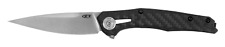 Zero Tolerance Knives 0707 Frame Lock Black Carbon Fiber Titanium 20CV Steel picture
