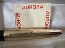 Aurora 88 Pen Fountain Pen Piston Pen Gold Marking Vintage picture