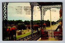 Natchitoches LA-Louisiana, Main Street, Front Street c1971 Vintage Postcard picture