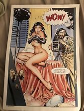 Betty Page Poster 1984 by Dave Stevens 11” X 16” picture