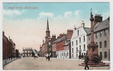 c1908 High Street Haddington E Lothian Scotland Vtg Postcard Valentine's Series picture