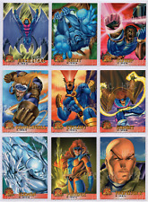 1996 FLEER X-MEN BASE CARD SINGLES PICK & COMPLETE YOUR SET picture