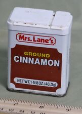 Vintage Mrs. Lanes vintage small Ground cinnamon tin picture