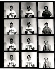 LD334 Original Darryl Norenberg Contact Sheet Photo LOS ANGELES DODGERS RON CEY picture
