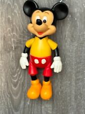 Vintage Walt  Disney Production Hard Rubber 7”  Mickey Mouse picture