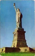 Statue Liberty Bedloes Island New York Harbor NY Postcard UNP VTG Unused Vintage picture