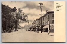 Main Street Looking North Danbury Connecticut CT c1910 Postcard picture