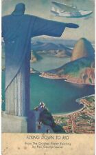 Flying Down To Rio Poster Painting Paul Lawlor 1950 Aviation Brazil  picture