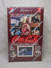 Box of 36 New & Sealed 1993 Coca-Cola Series 1 Collector's Cards Packs w/Pogs picture